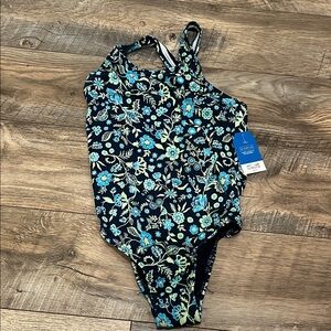 Lands end girls one piece bathing suit